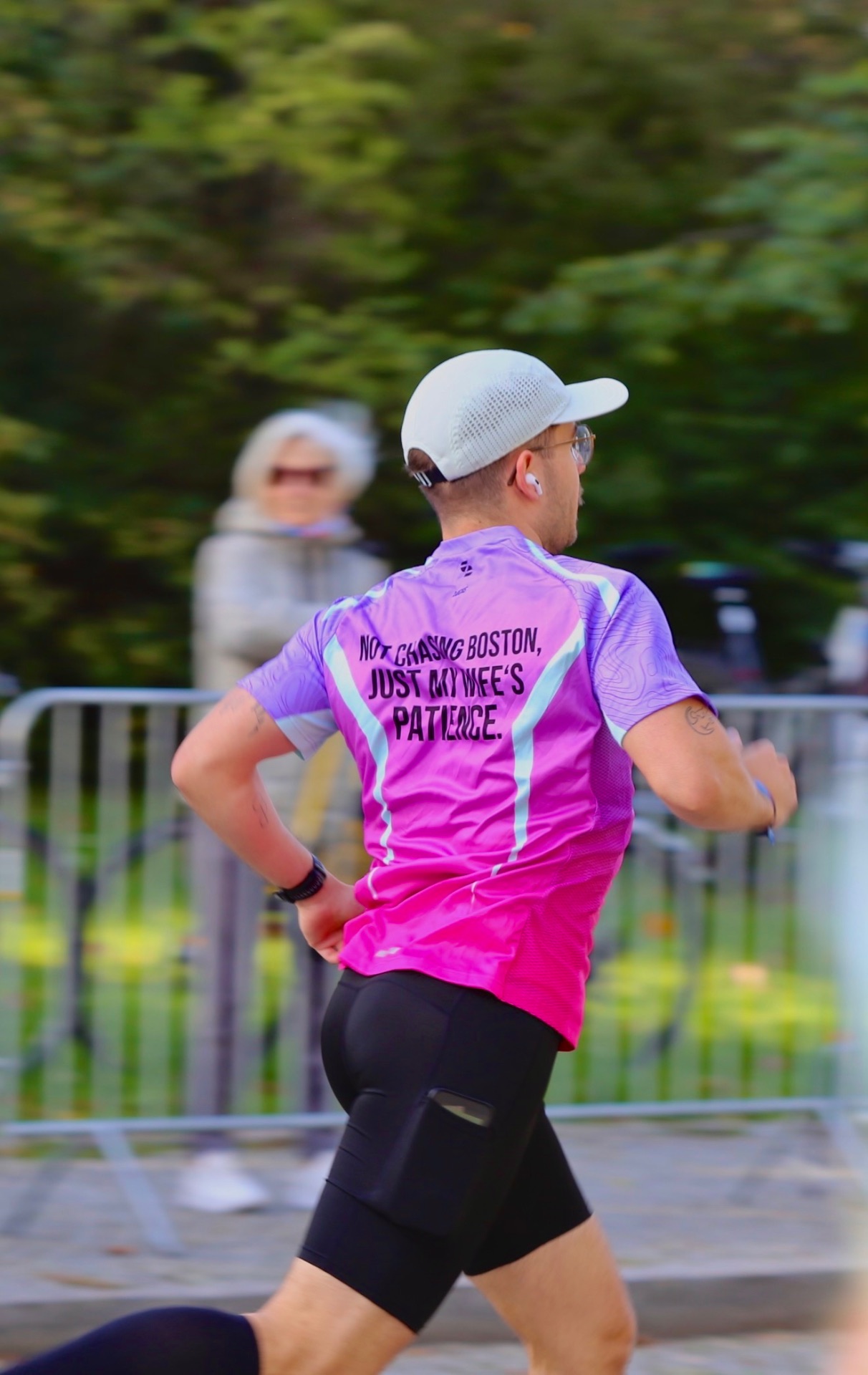Auf der Laufstrecke