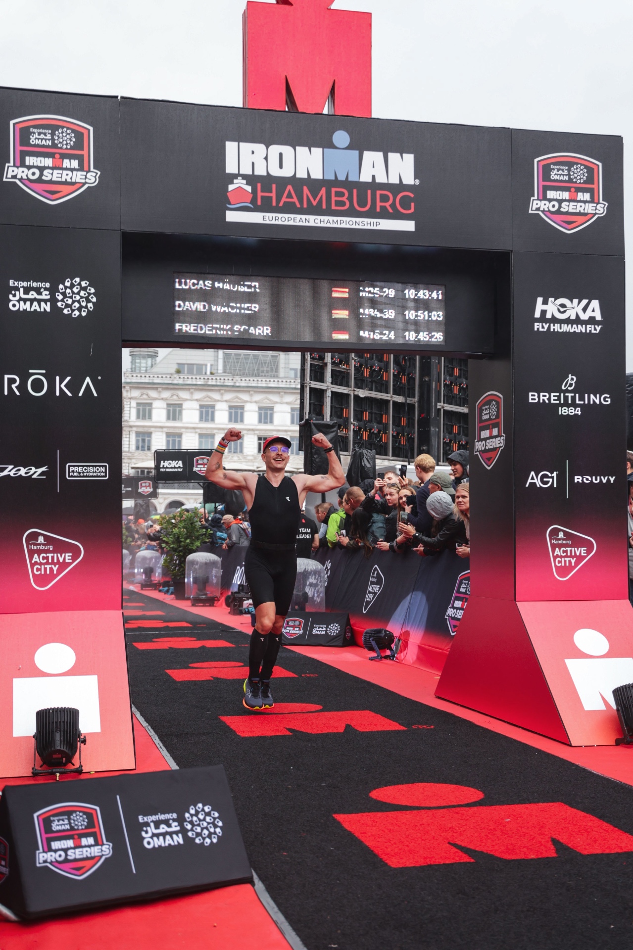 Zieleinlauf Ironman Hamburg 2026